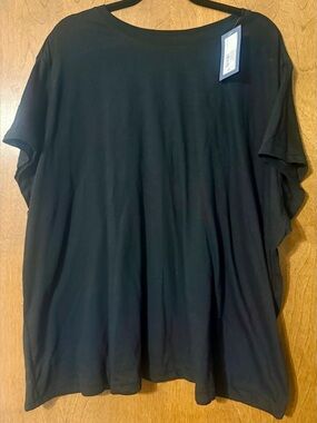 Black Essential Crew Neck T-Shirt